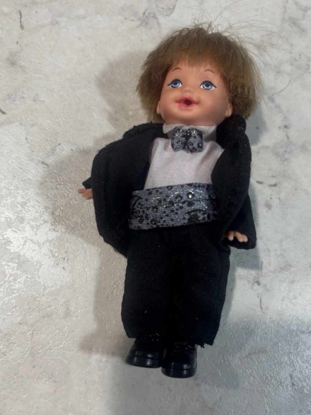 Mattel Barbie 4-inch Doll Tommy Happy Family Vintage